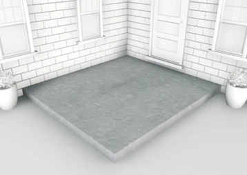 Concrete Base for Composite Decking